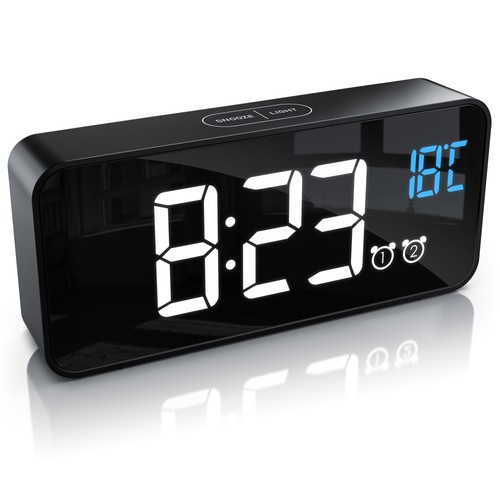 Bearware led spiegel wecker - bearware,