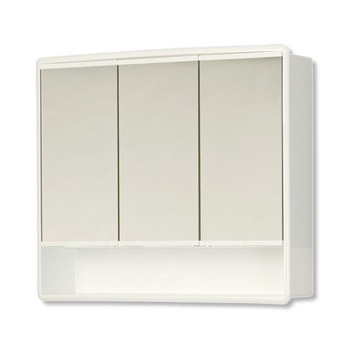Spiegelschrank weiß 58 cm - weiß,