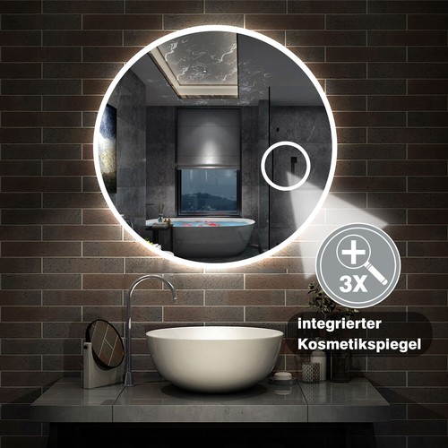 Spiegel rund badezimmerspiegel - spiegel,