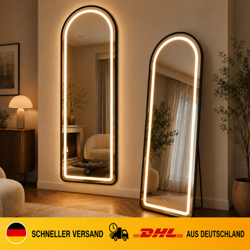 Led ganzkörperspiegel 150x45 - led-ganzkörperspiegel,