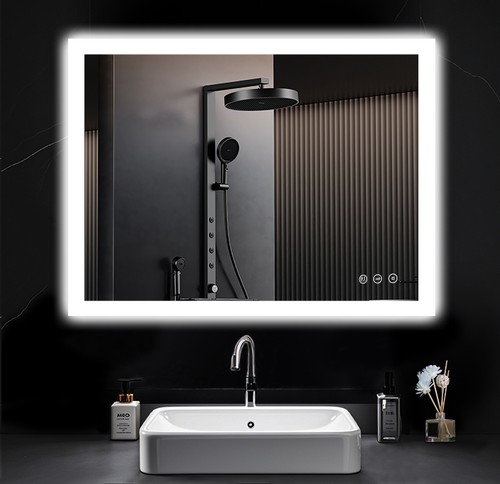 Badspiegel mit touch - badspiegel, led