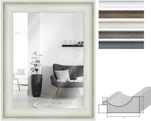 Mendeframes wandspiegel h230 - wandspiegel,